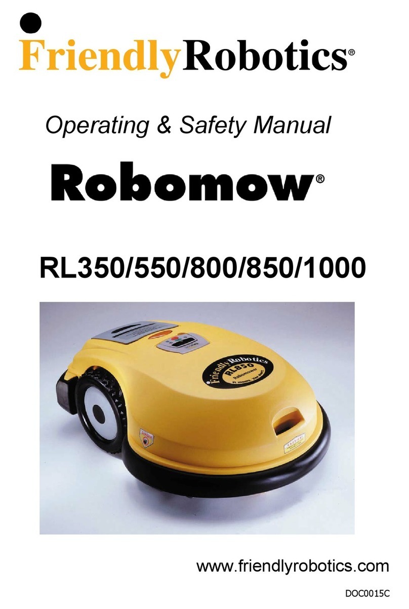 Friendly Robotics Robomow RL350 Instruction Manual