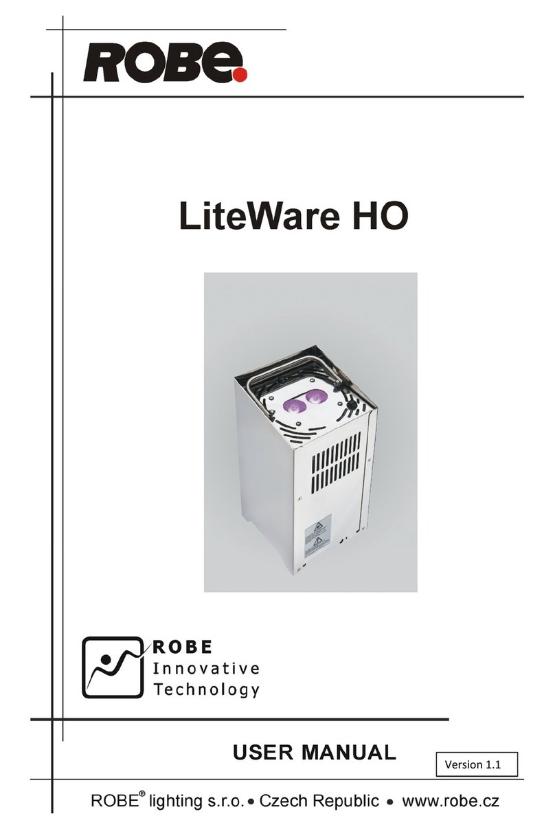 Robe LiteWare HO user manual