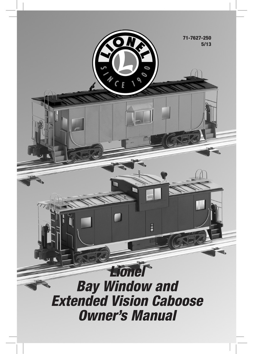 Lionel Caboose User manual Lionel Caboose User manual
