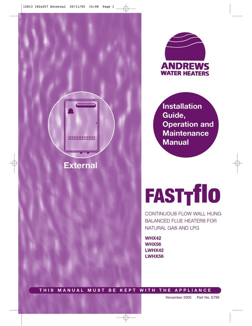 andrews WHX42 Installation guide, operation and maintenance manual andrews WHX42 Installation guide, operation and maintenance manual