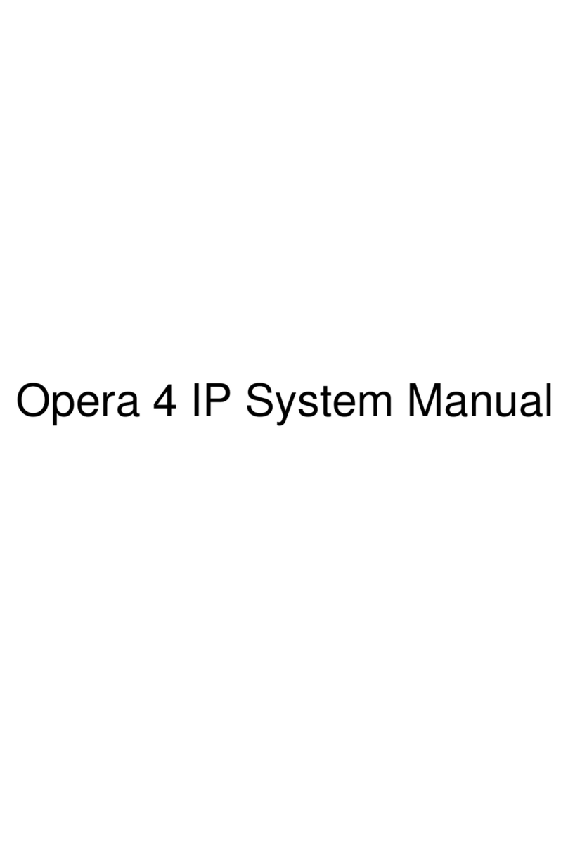 Opera 4 IP System manual