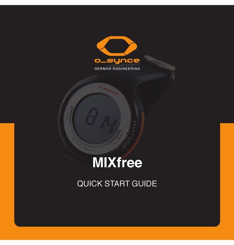 O-Synce MIXfree quick start guide