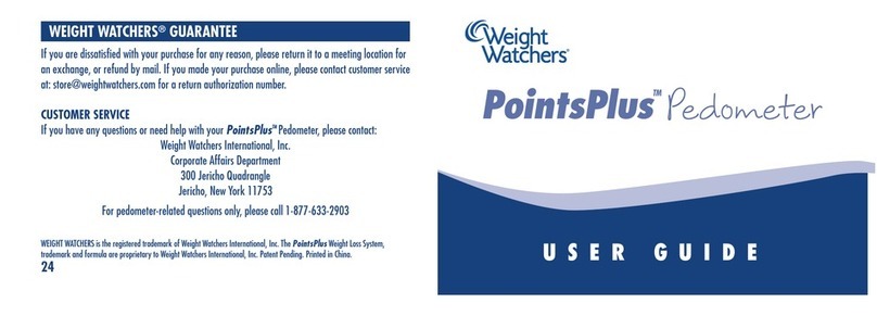 Weight Watchers PointsPlus user guide