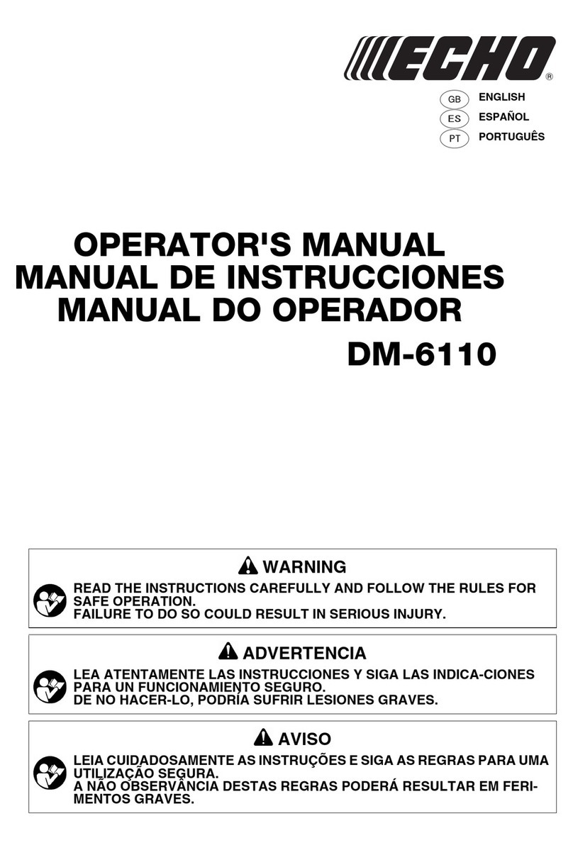 Echo DM-6110 User manual