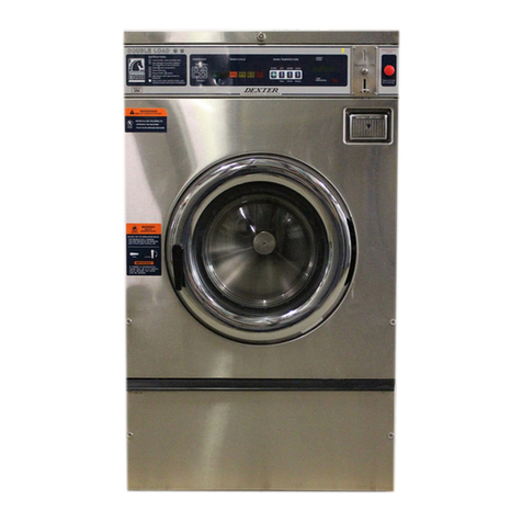 Dexter Laundry T-300 VENDED User manual