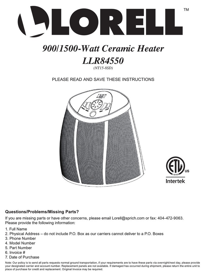 Lorell LLR84550 Instructions for use