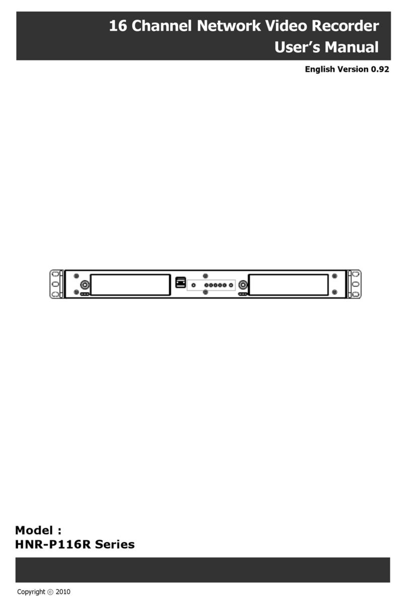 Divitec HNR-P116R Series user manual