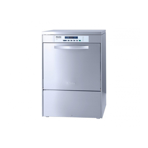 Miele G 8066 operating instructions