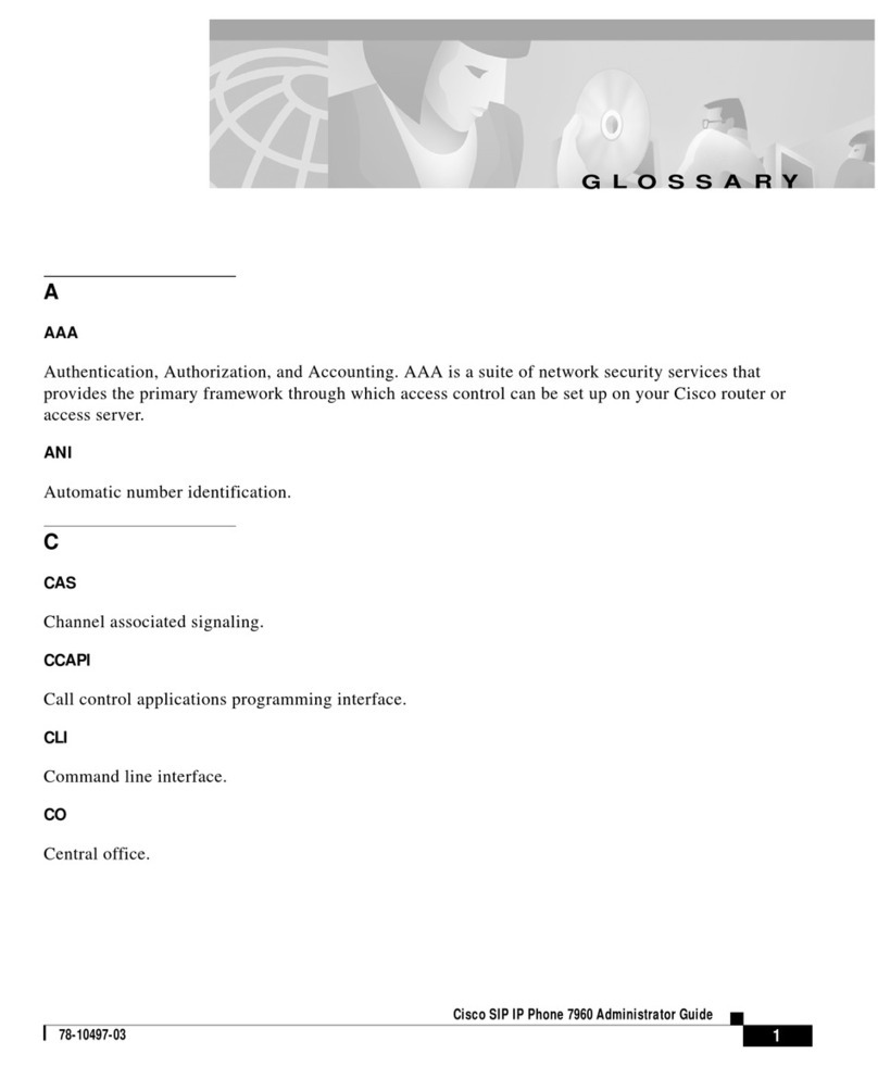 Cisco Cisco 7960 User manual