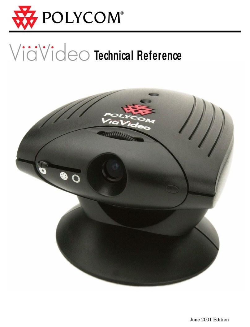 Polycom ViaVideo Use and care manual Polycom ViaVideo Use and care manual