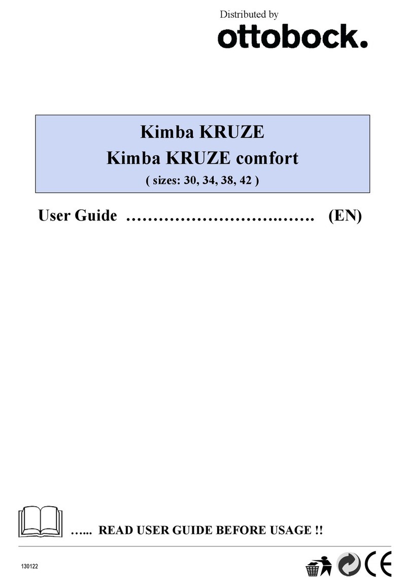 Otto Bock Kimba KRUZE user guide