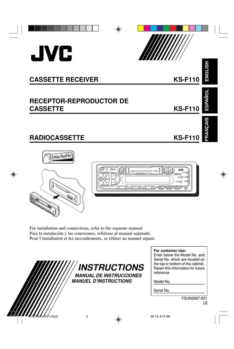 JVC KS-F110 User manual