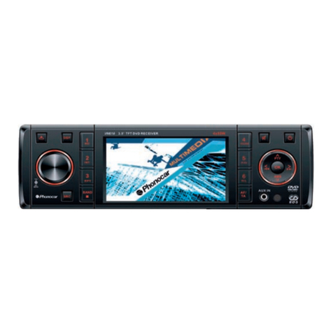 Phonocar VM 016 instruction manual