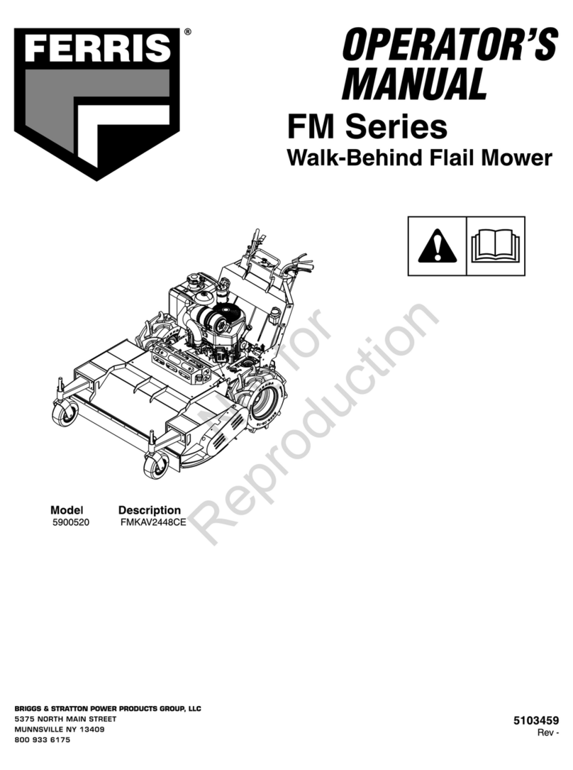 Ferris 5900520 User manual