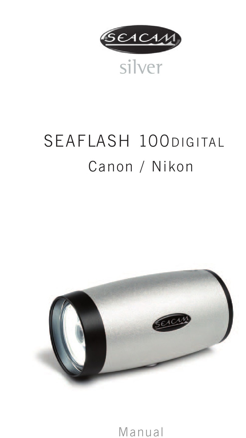 Seacam SEAFLASH 100 digital manual