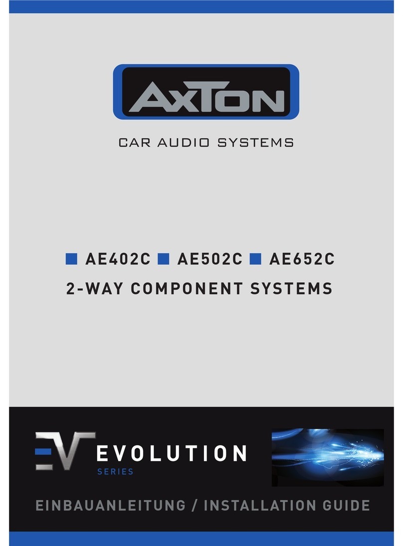 AXTON AE402C installation guide