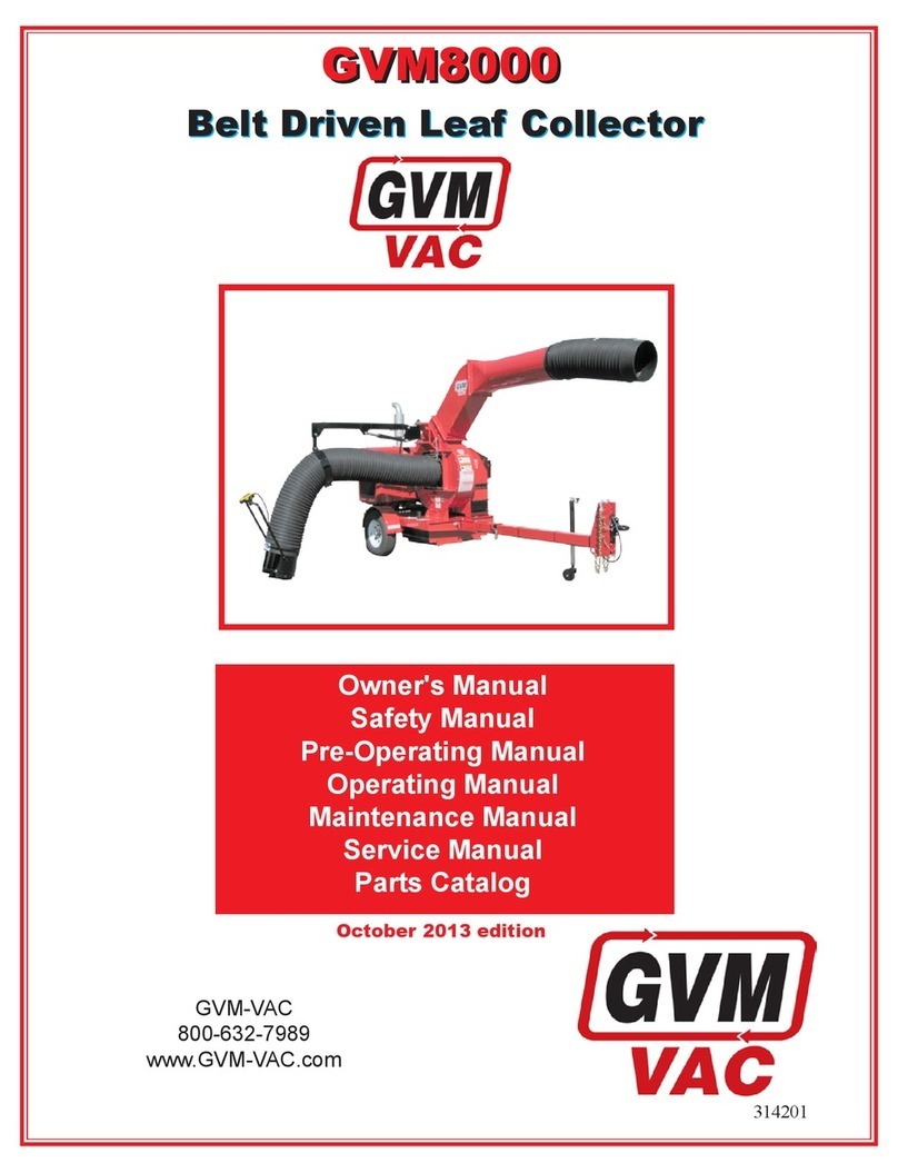 GVM-VAC GVM8000 owner's manual
