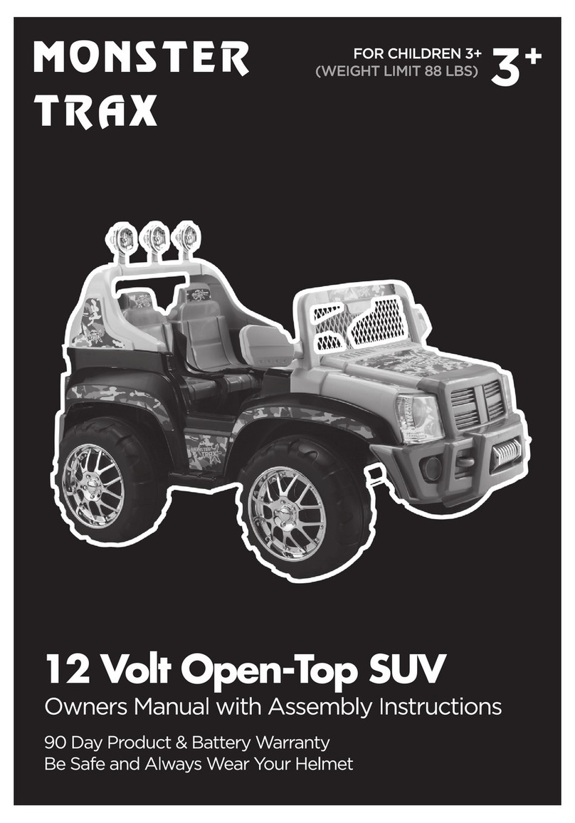 Redman and Associates Monster Trax owner's manual