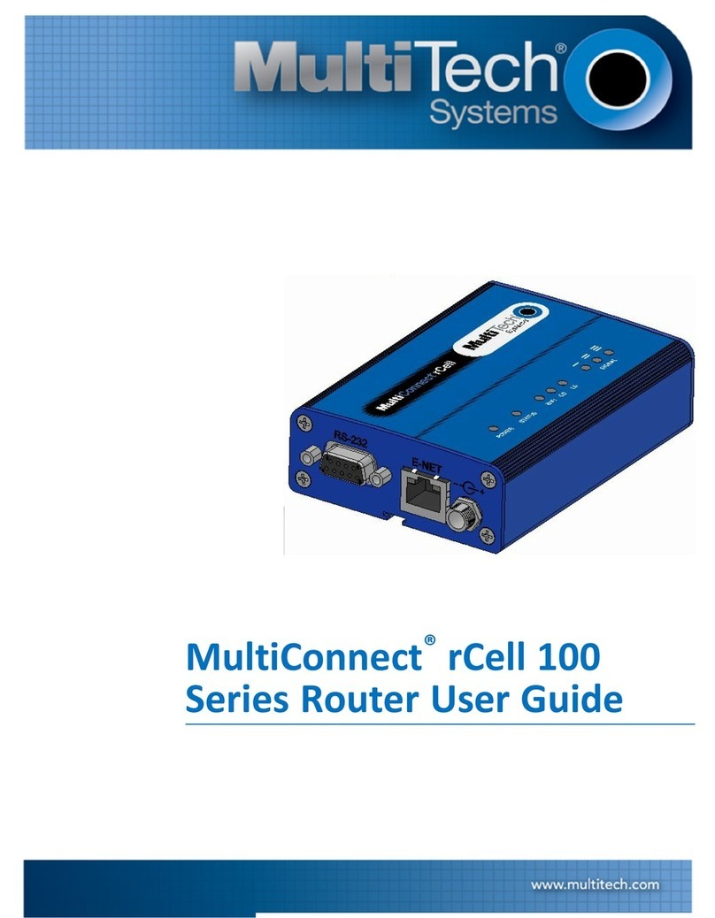 Multitech MultiConnect rCell 100 Series user guide