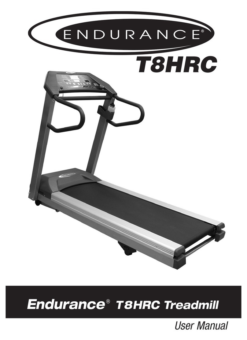 Endurance T8HRC user manual