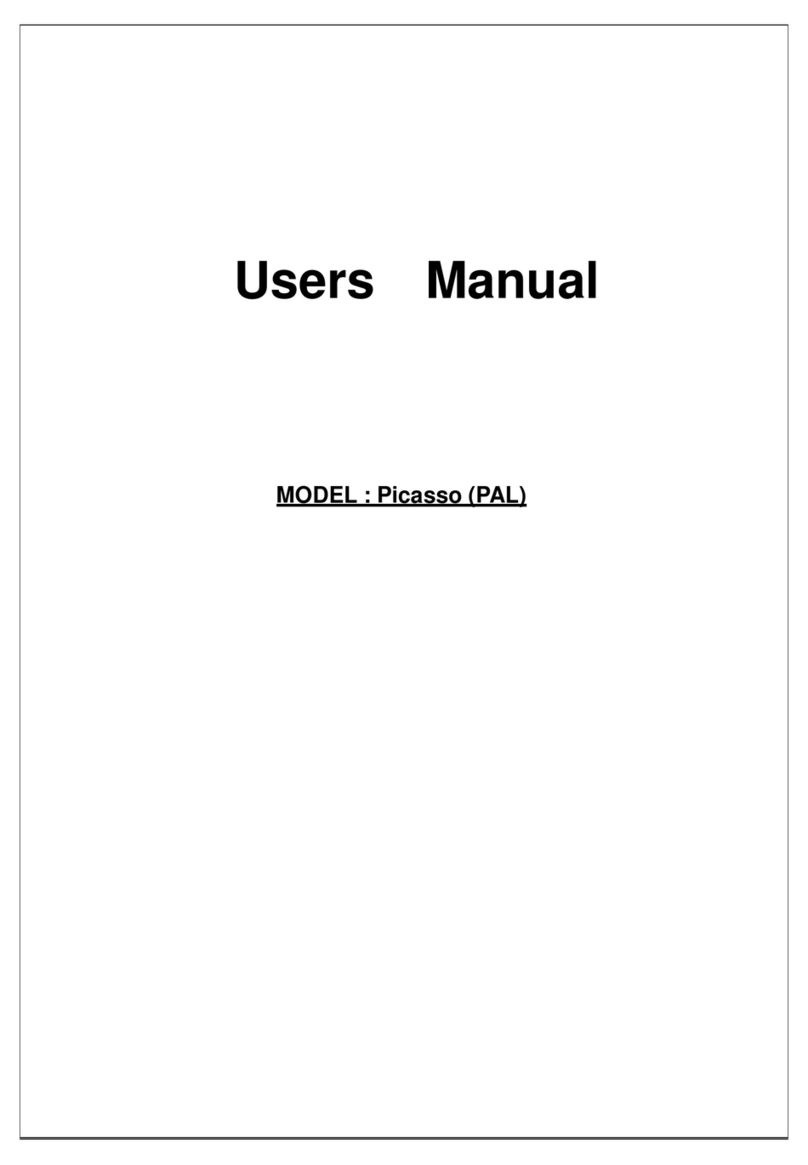 Gericom GTW3208 Picasso user manual