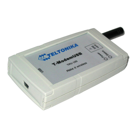 Teltonika T-ModemUSB TMU-100 User manual