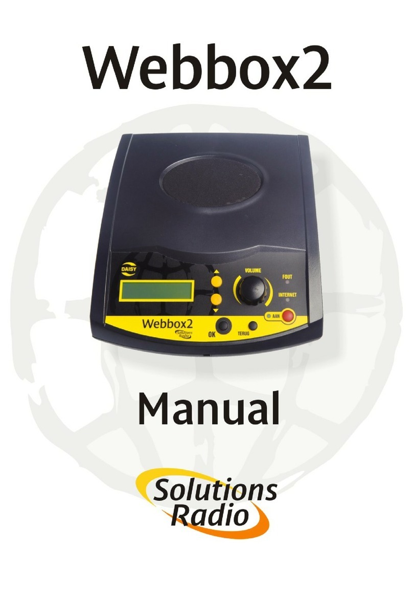 Solutions Radio Webbox2 manual