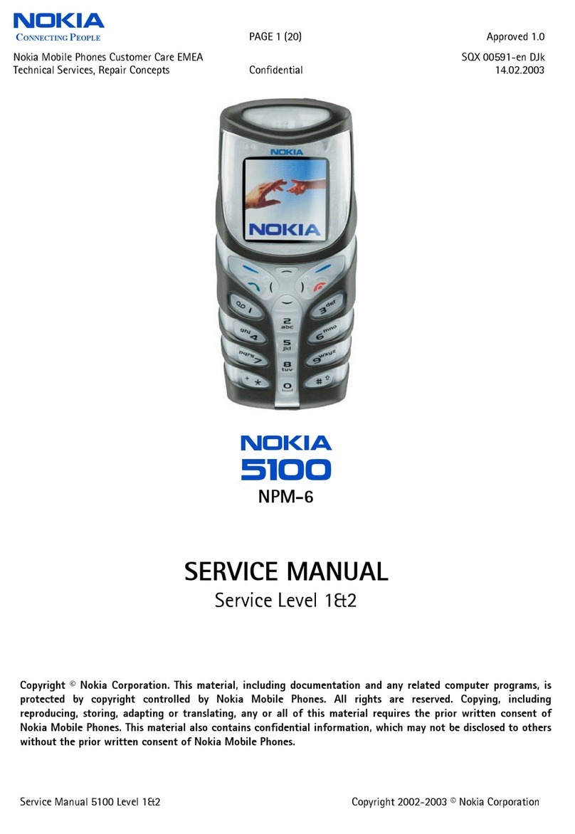 Nokia 5100 NPM-6 User manual Nokia 5100 NPM-6 User manual