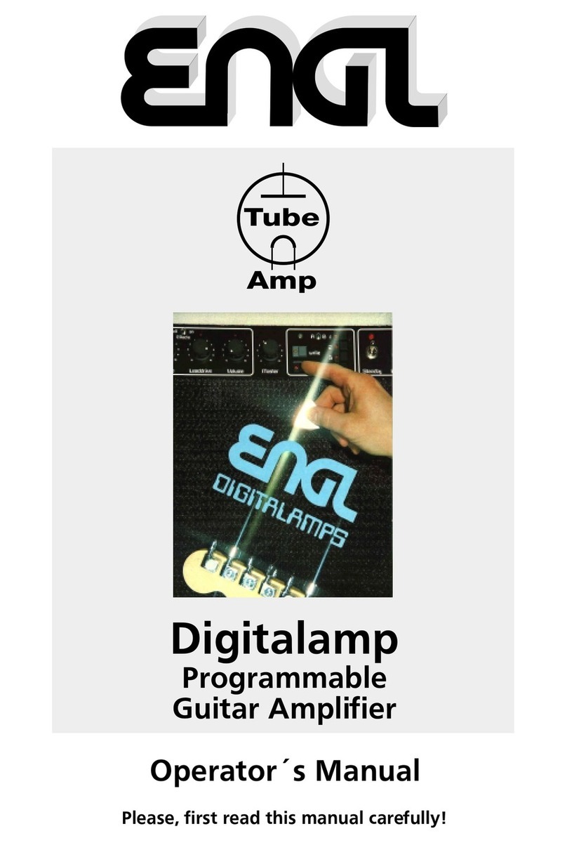 Engl Digitalamp User manual