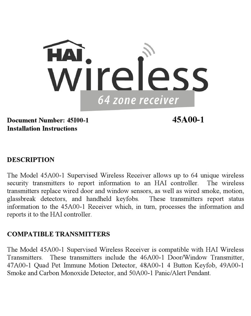 HAI 45A00-1 installation instructions