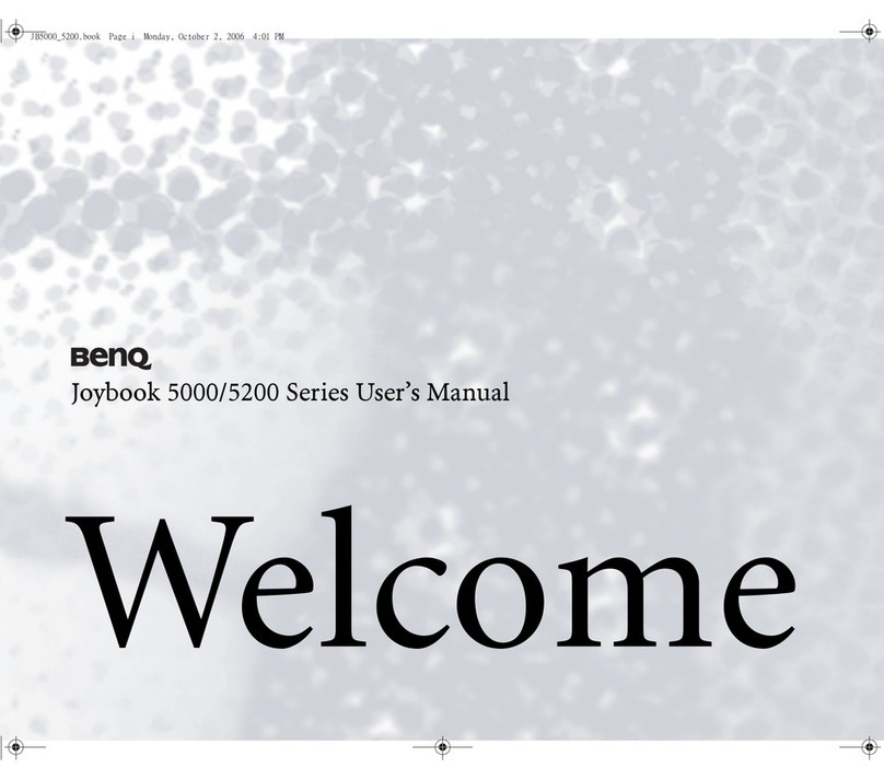 BenQ Joybook 5000 series User manual