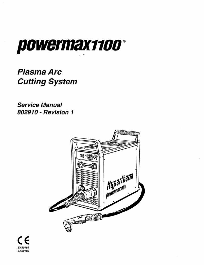 Hypertherm Powermax1100 User manual