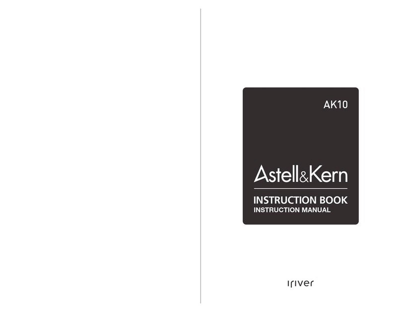 IRiver Astell&Kern AK10 instruction manual