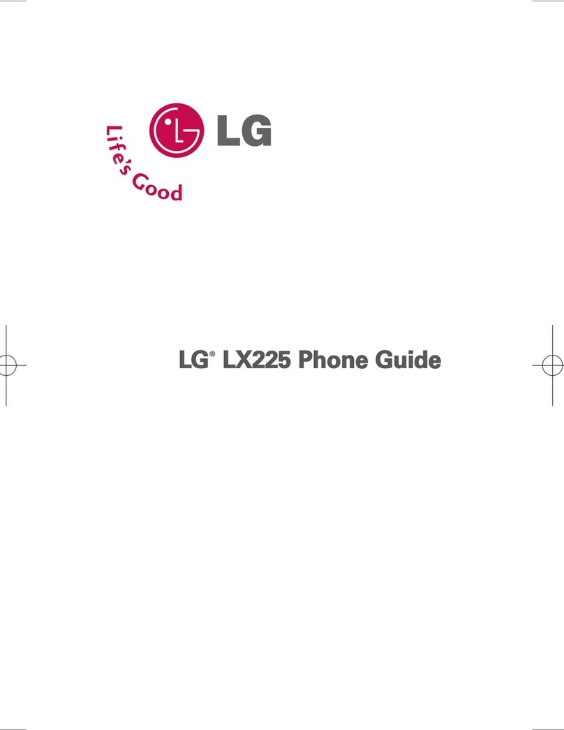 LG LX-225 User manual