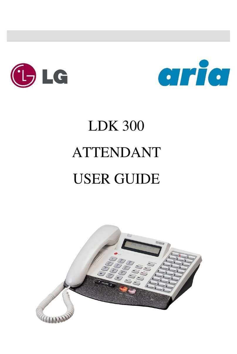 LG Aria LDK 300 User manual