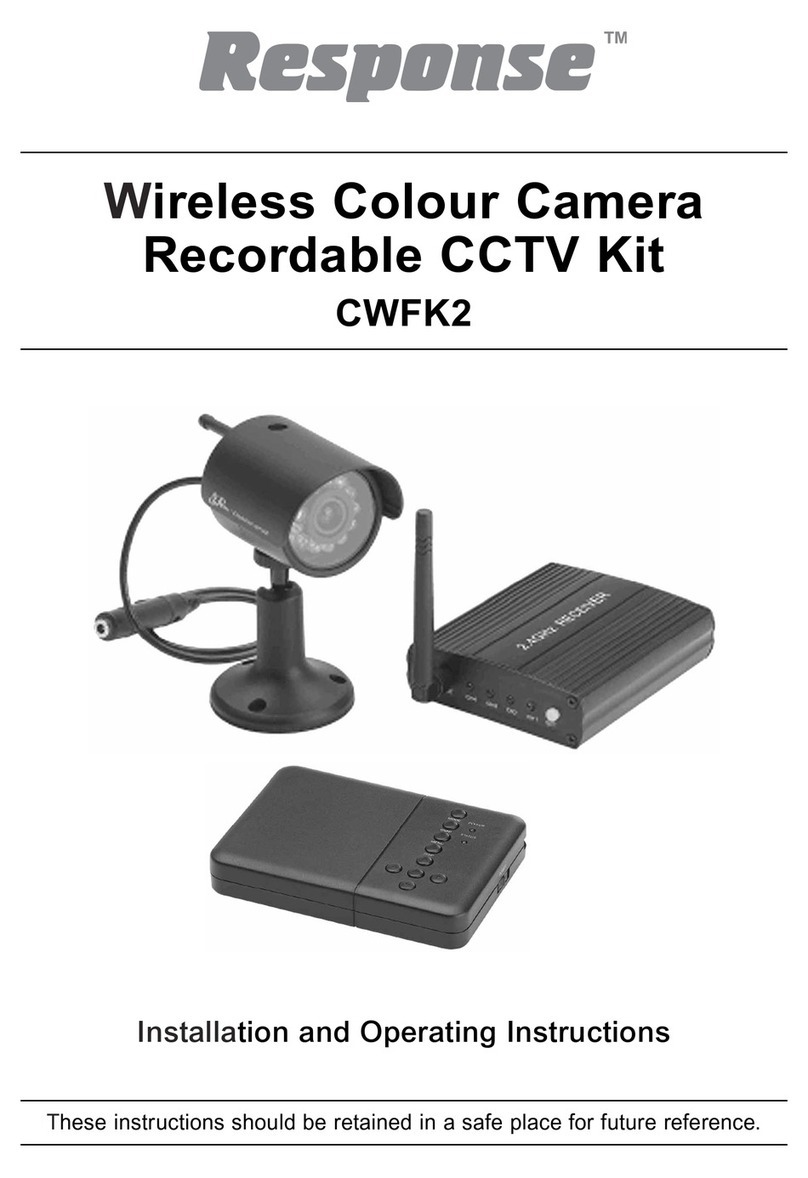 Response CWFK2 Installation and operating instructions
