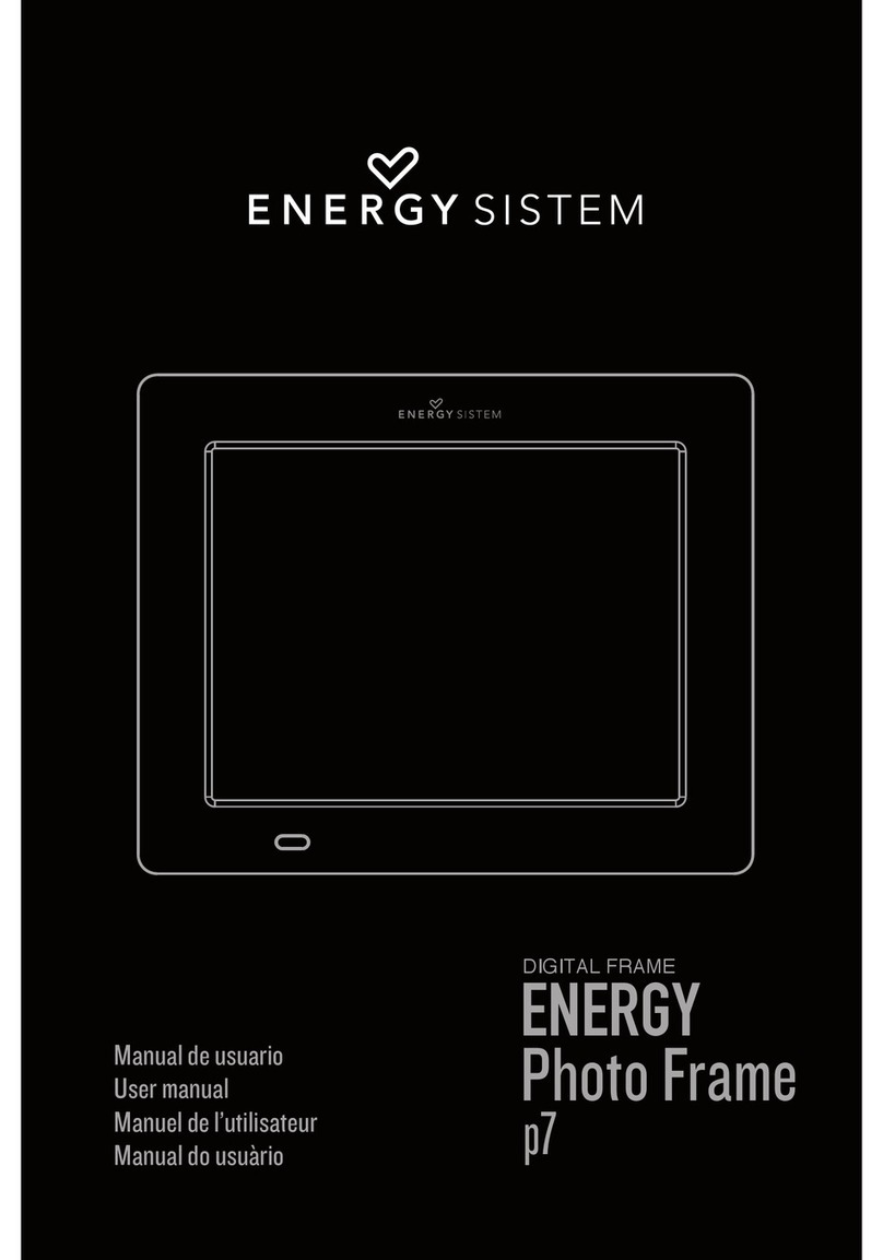 ENERGY SISTEM Energy Photo Frame p7 User manual ENERGY SISTEM Energy Photo Frame p7 User manual