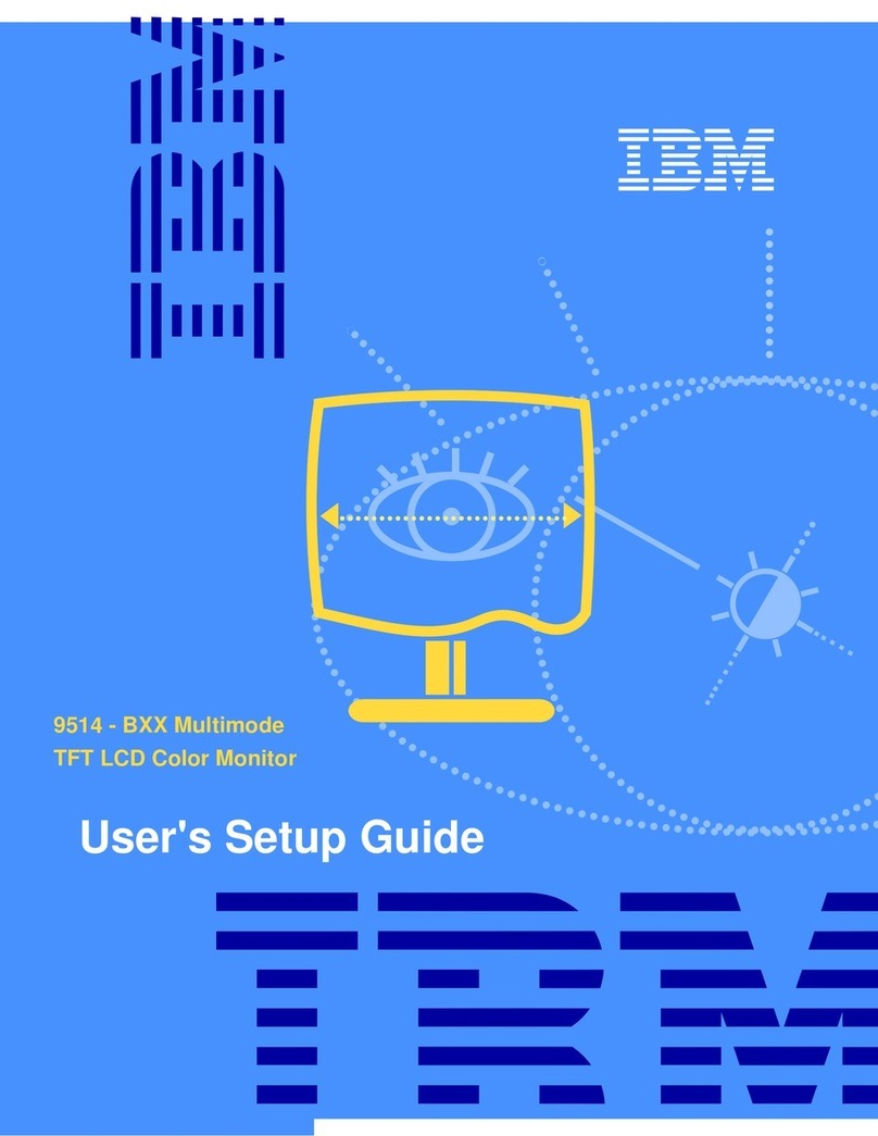 IBM 9514-BXX User manual
