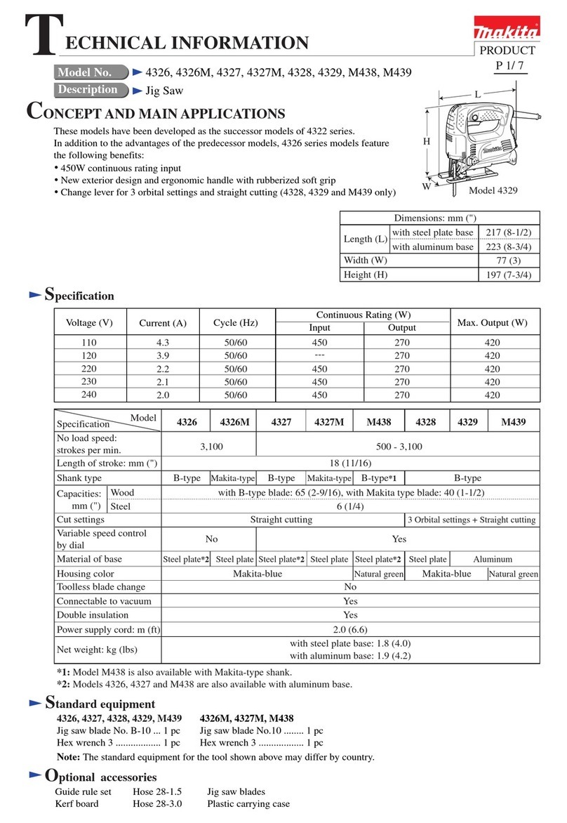Makita 4326 Manual