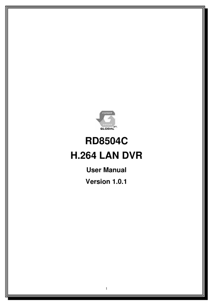 GLOBAL Export Import RD8504C user manual