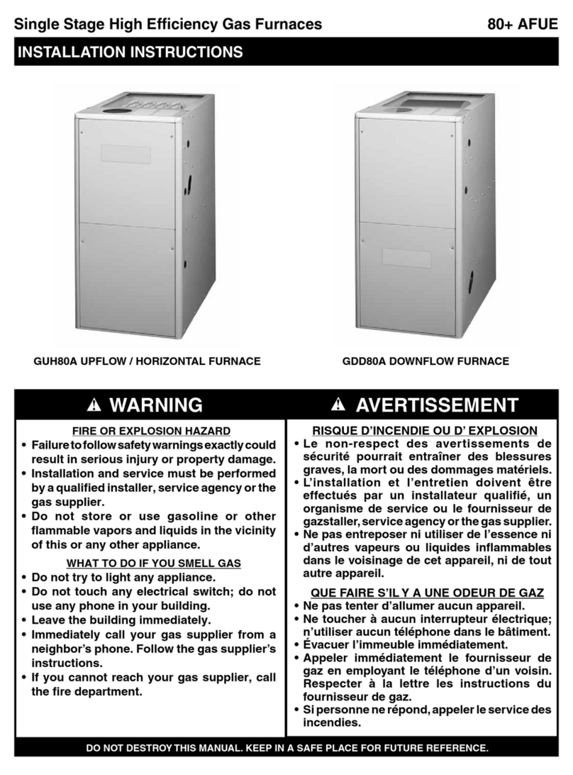 Heat Controller 80+ AFUE User manual Heat Controller 80+ AFUE User manual