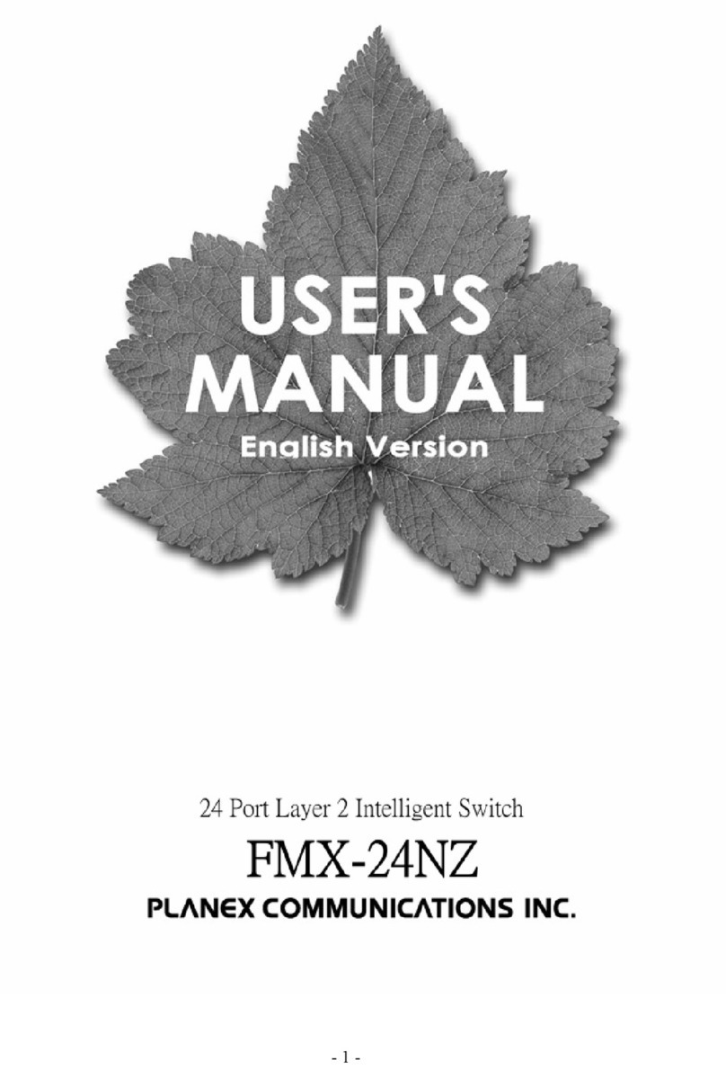 Planex FMX-24NZ User manual