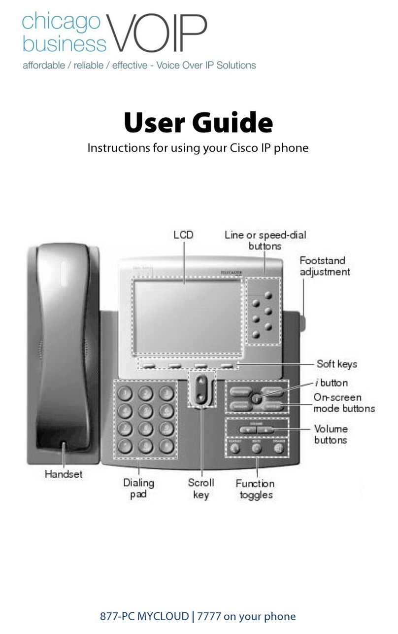 Cisco Chicago Business VoIP User manual
