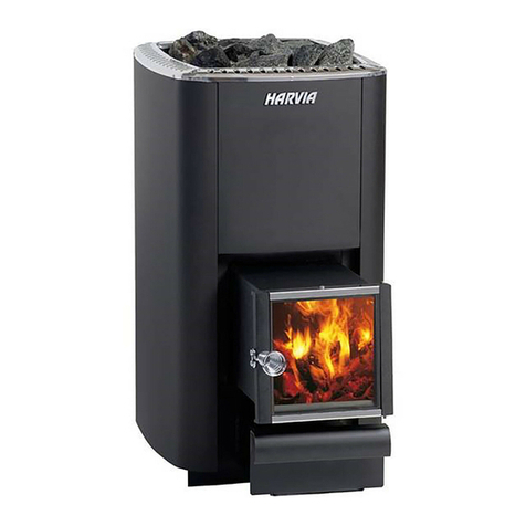 Harvia 20 Duo Instructions for installation and use