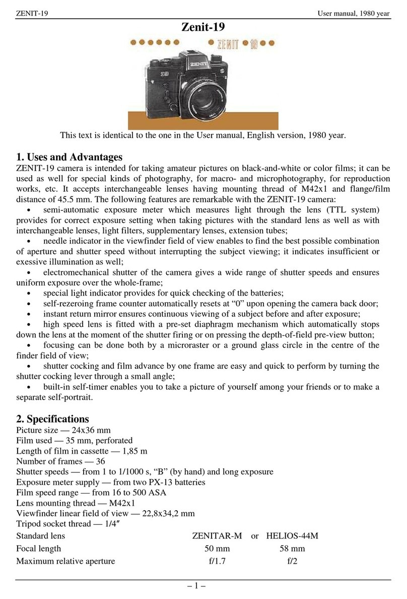 Zenit 19 user manual
