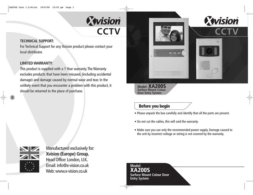 X-Vision XA200S User manual