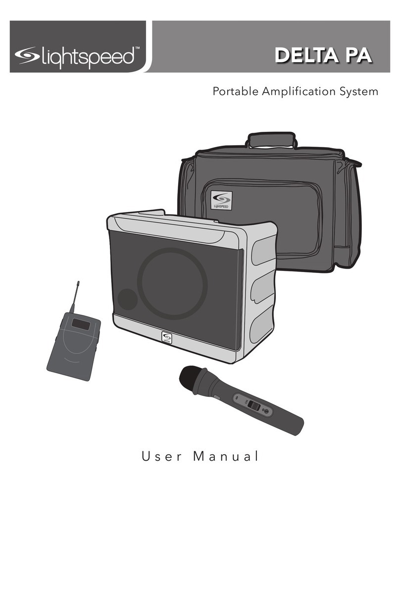 Lightspeed DELTA PA user manual