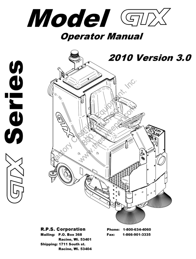 R.P.S. Corporation GTX Series User manual