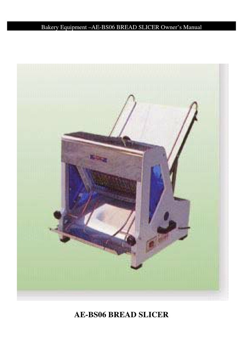 Bakery Equipment AE-BS06 owner's manual