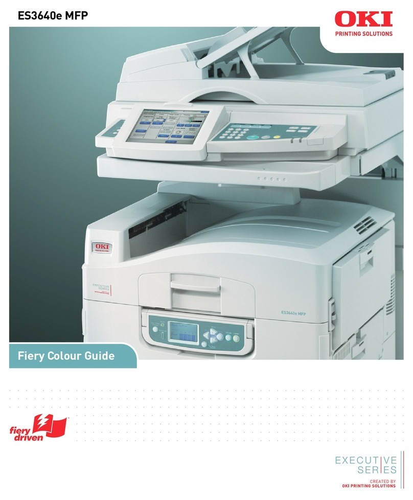 Oki ES3640e MFP User manual Oki ES3640e MFP User manual